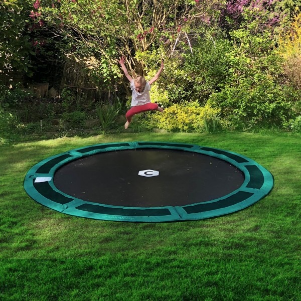 10ft Capital In Ground Trampoline Kit, In Ground Trampoline Retaining Wall Kit