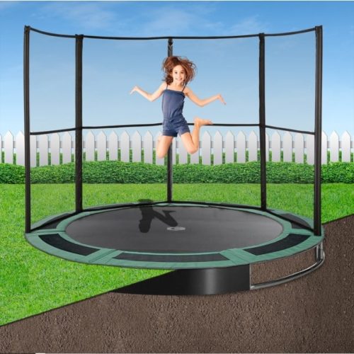 8ft Capital In-Ground Trampoline Safety Enclosure - Half
